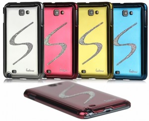 Schutzhülle Diamond Case für Samsung Galaxy Note N7000 / i9220 Leshine S-Lime Serie