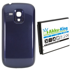 Akku-King Akku für Samsung Galaxy S3 mini mit  3000mAh Leistung