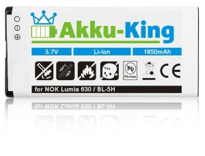 Akku-King Akku Nokia Lumia 630 - ersetzt BL-5H