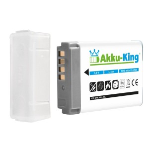 Akku-King Akku kompatibel zu Canon PowerShot G7X - ersetzt NB-13L - Li-Ion 1010mAh