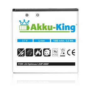 Akku-King Akku kompatibel zu LG Optimus 7